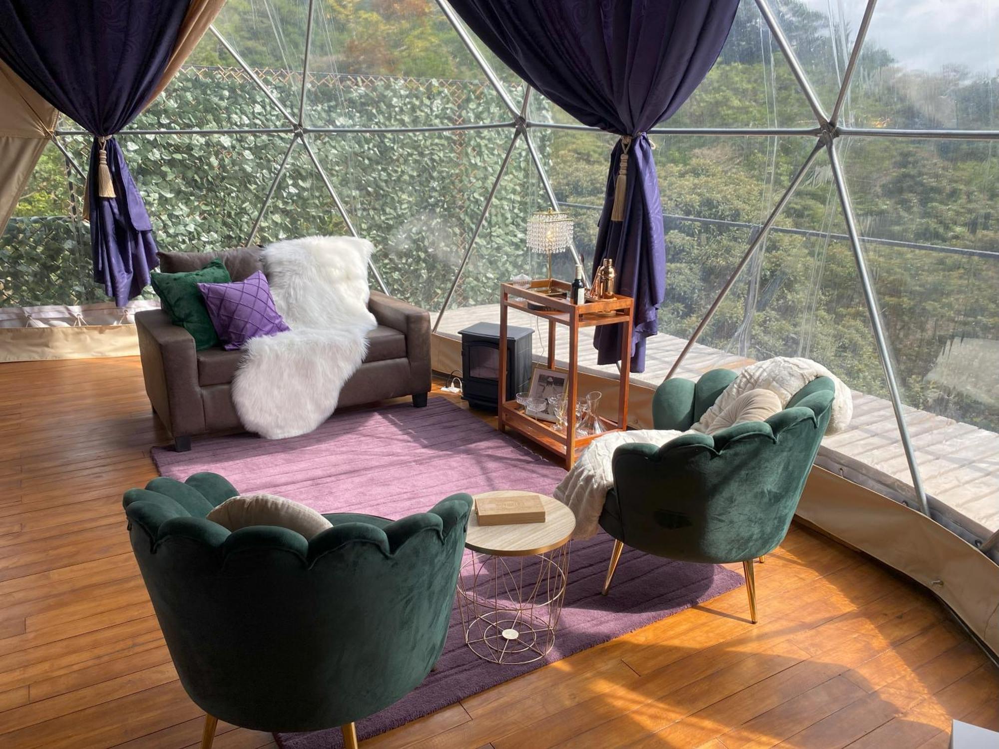 Feliza Rainforest Domes Monteverde Exteriör bild